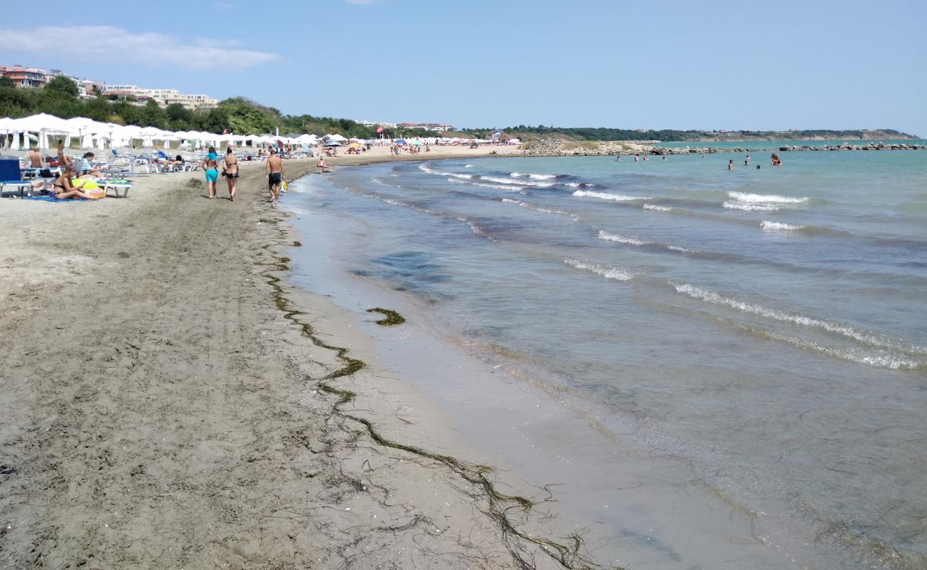 Фото Sarafovo beach с серый песок поверхностью