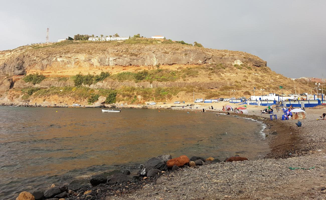 Фото Plage Oued Abdellah с песок с камнями поверхностью