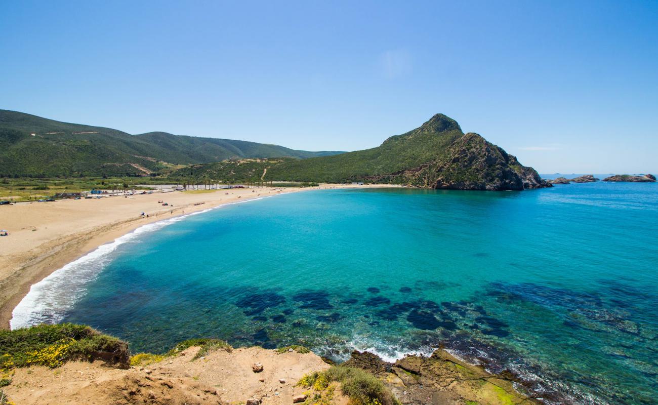 Фото Plage Medegh 1 с светлый песок поверхностью