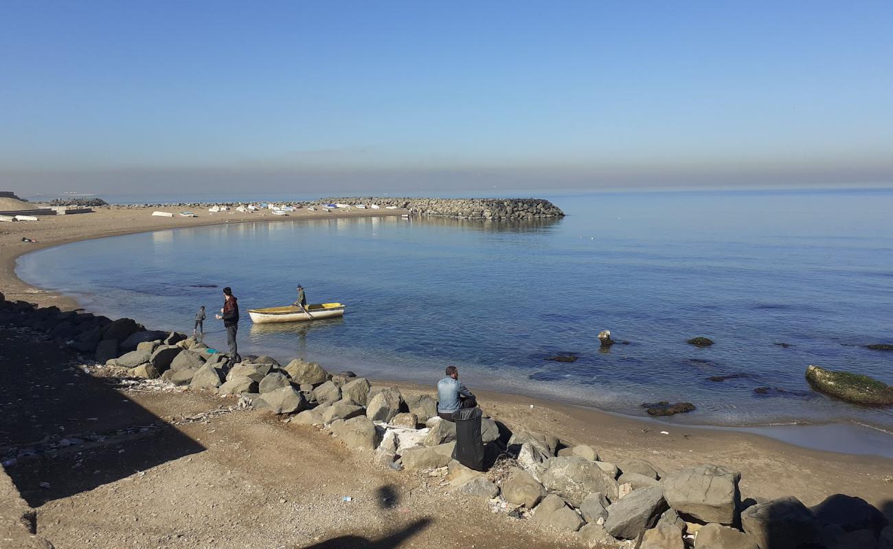 Фото Plage La Sirene с песок с камнями поверхностью