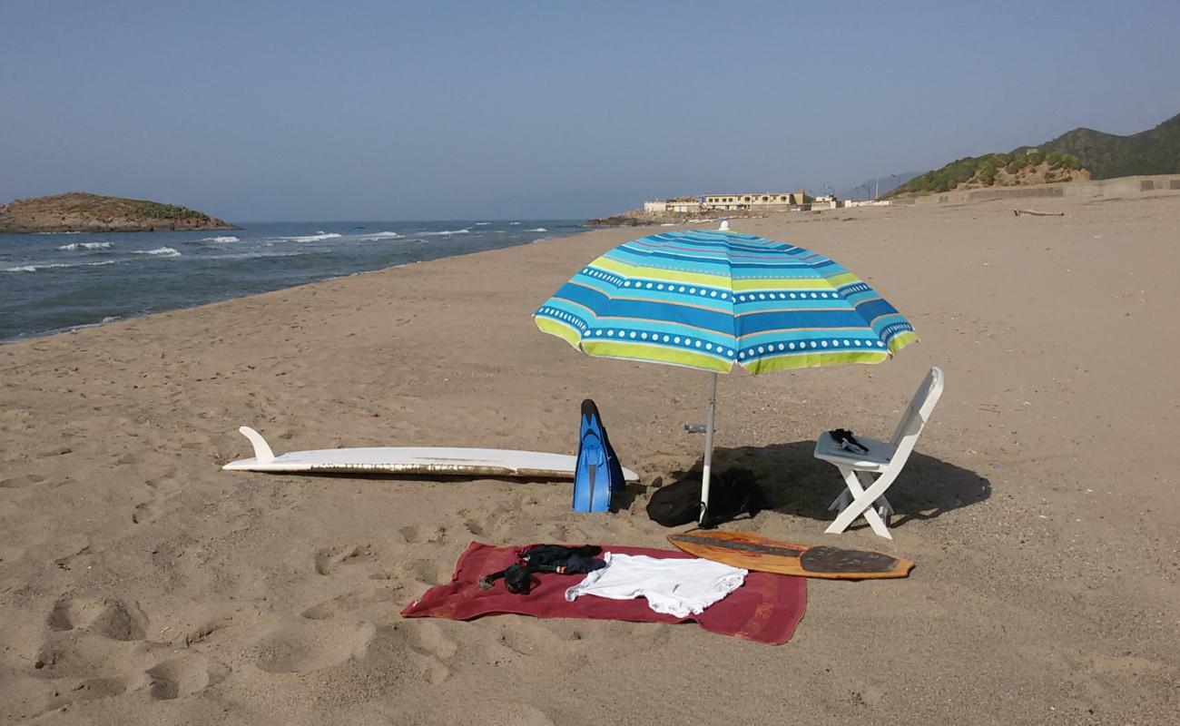 Фото Plage Sidi Abdelaziz с светлый песок поверхностью