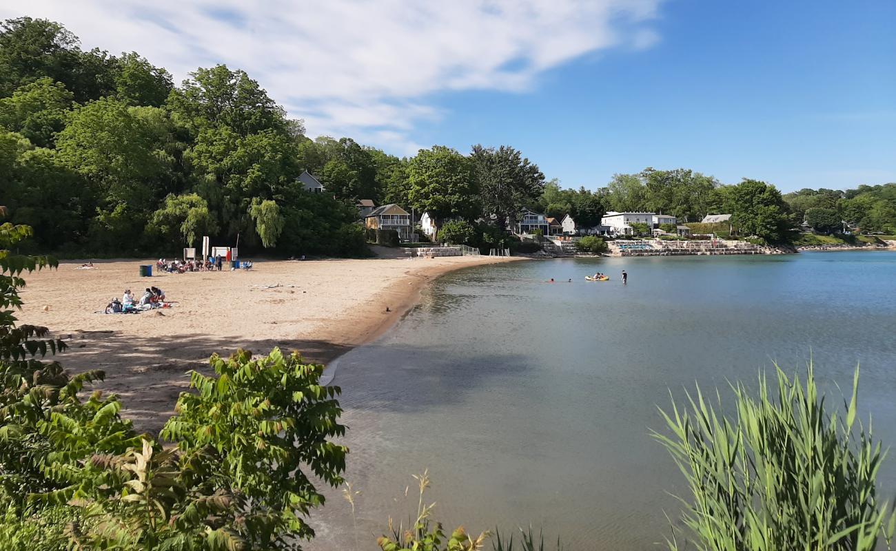 Фото Port Stanley Little Beach с светлый песок поверхностью