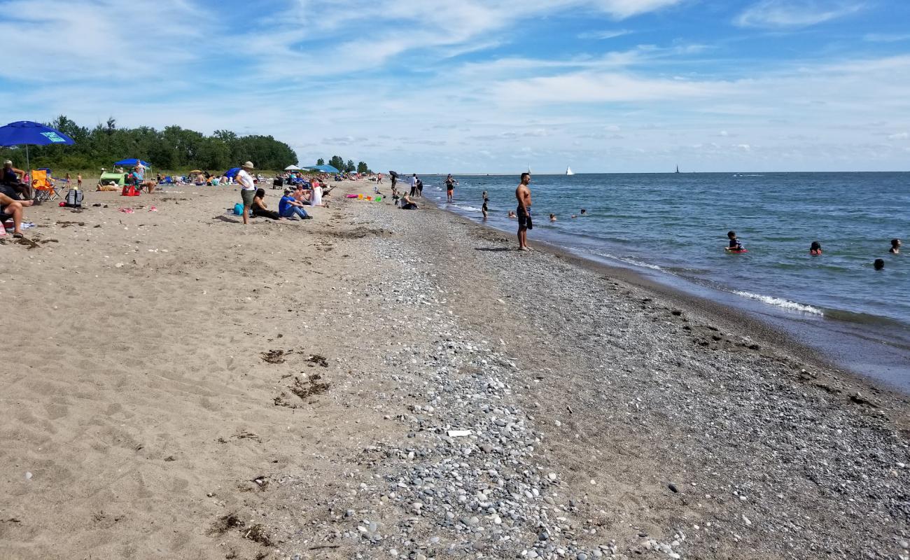 Фото Erieau Beach с песок с галькой поверхностью