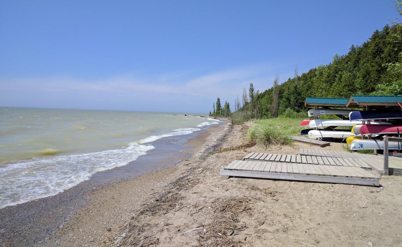 Фото Kintail Beach с песок с галькой поверхностью