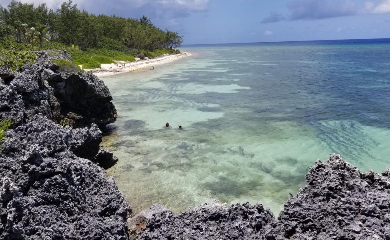 Фото Barefoot beach с золотистый песок поверхностью