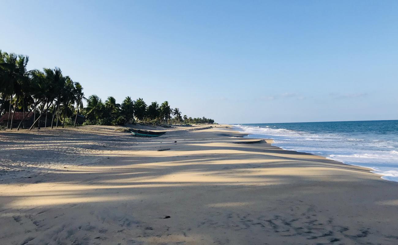 Фото Akkarapaththu beach с светлый песок поверхностью