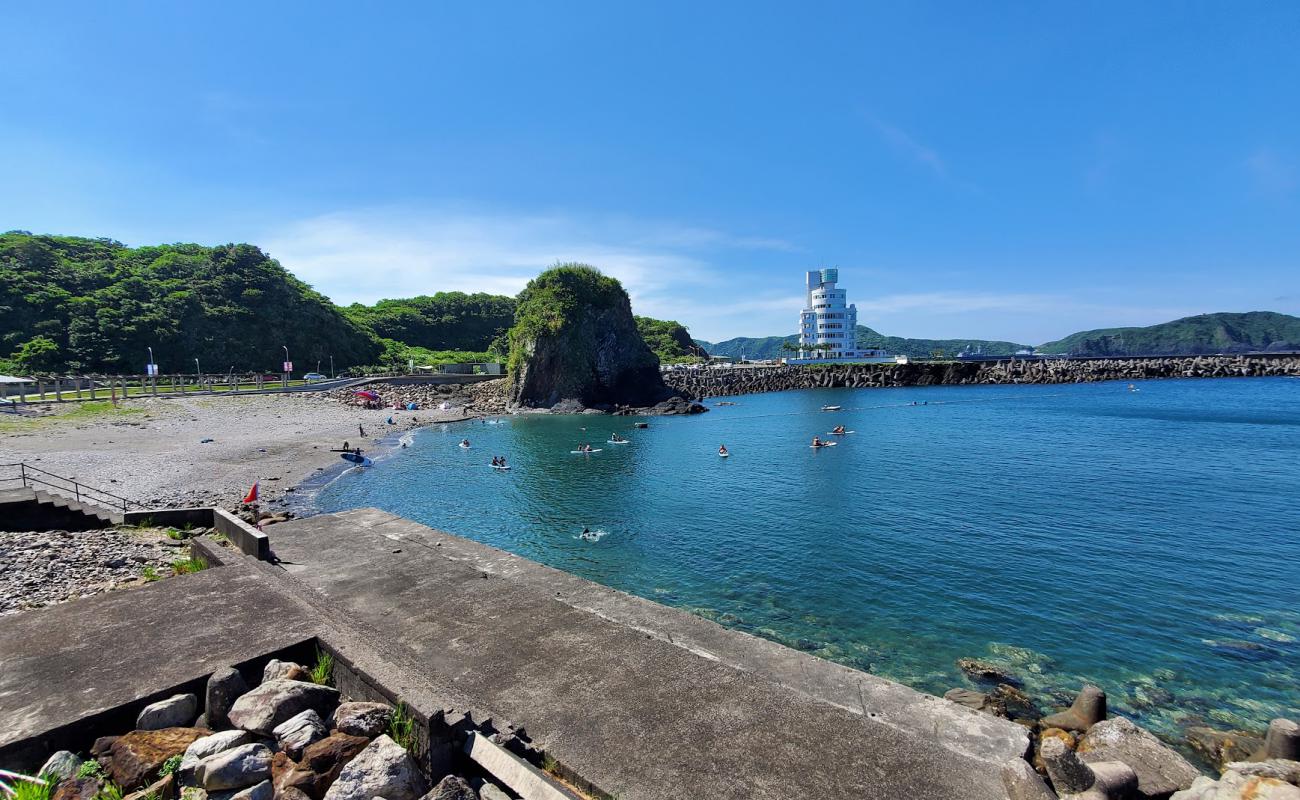 Фото Cape Tofu beach с серая галька поверхностью