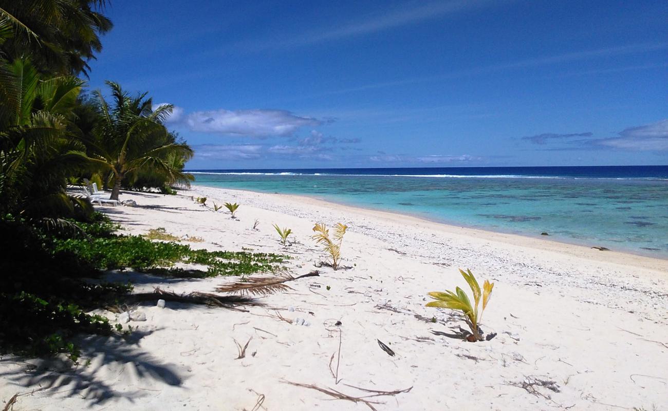 Фото Tokerau Beach с светлый песок поверхностью