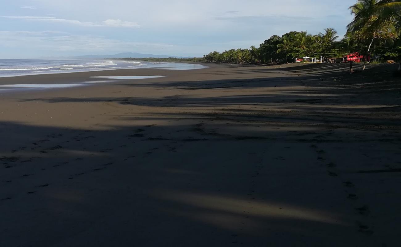 Фото Playa Quepos с светлый песок поверхностью