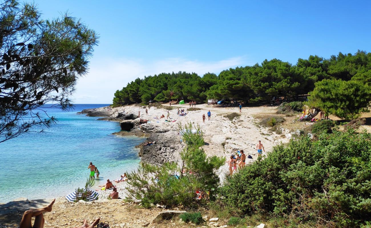 Фото Njive beach с светлая галька поверхностью