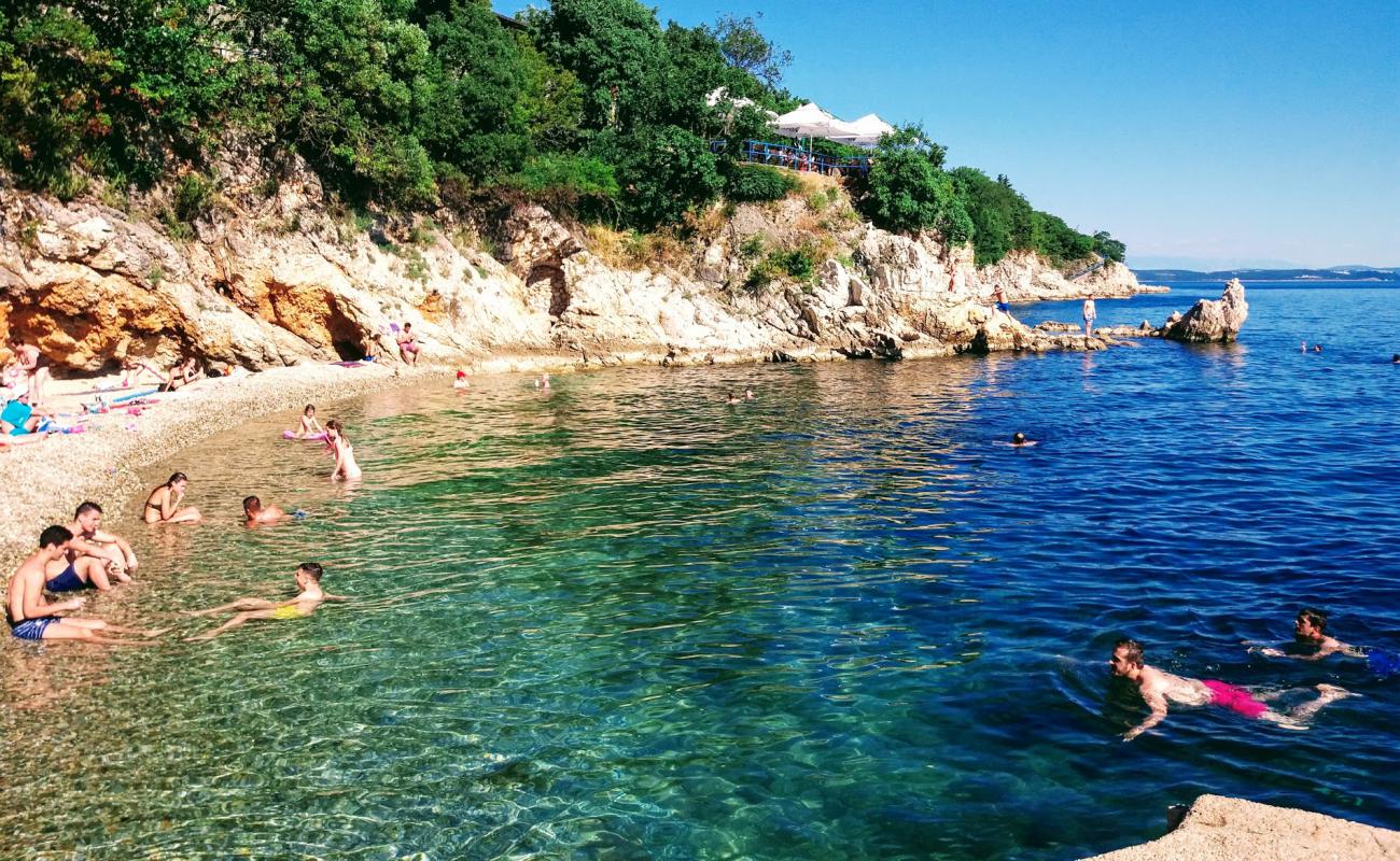 Фото Mosquito beach с белая чистая галька поверхностью