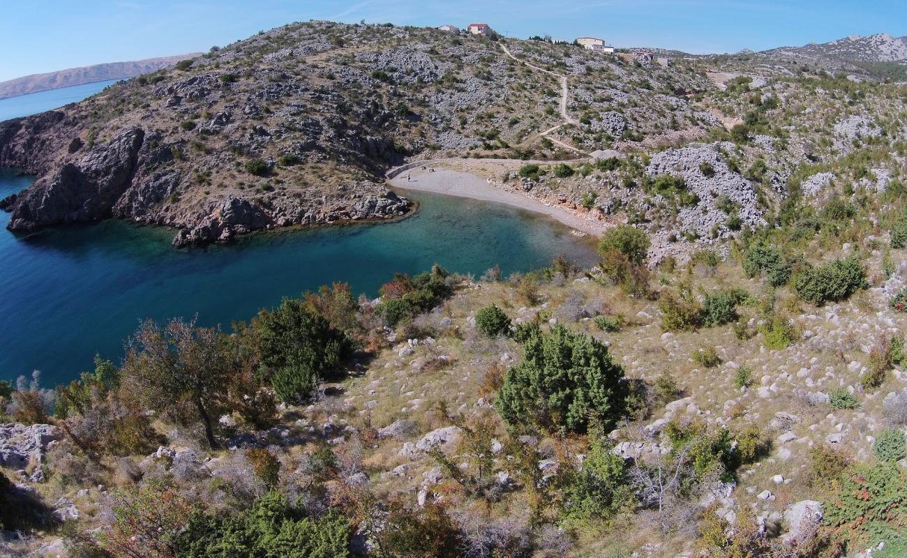 Фото Cesarica beach с серая галька поверхностью