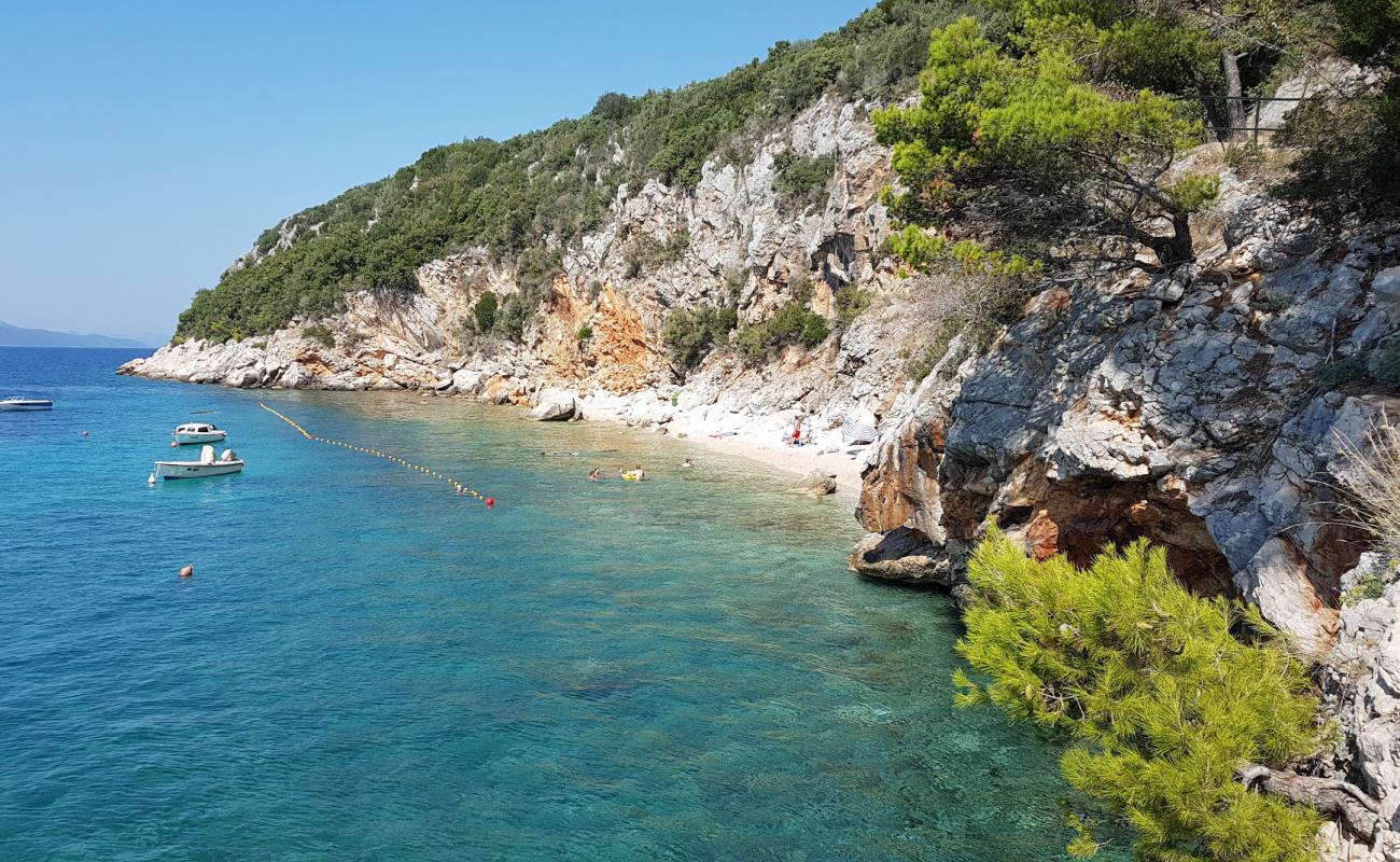 Фото Orasac beach с светлая галька поверхностью