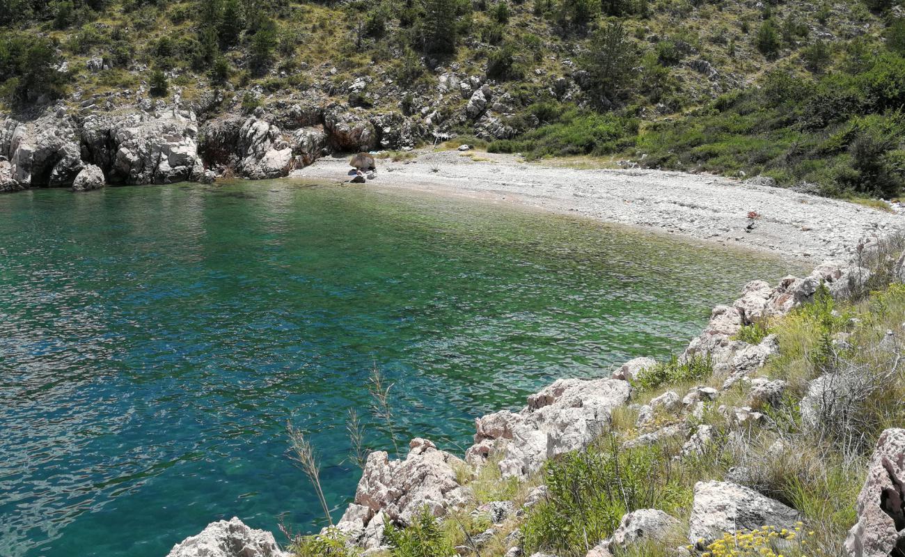 Фото Supovica beach с белая галька поверхностью