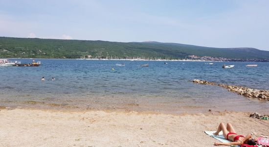 Punat beach