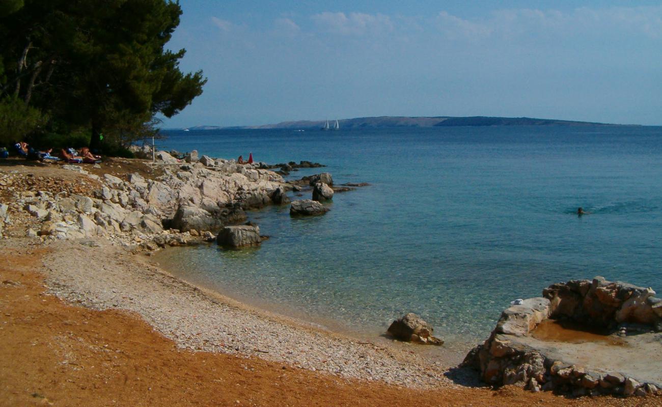 Фото Kandarola beach с белая галька поверхностью