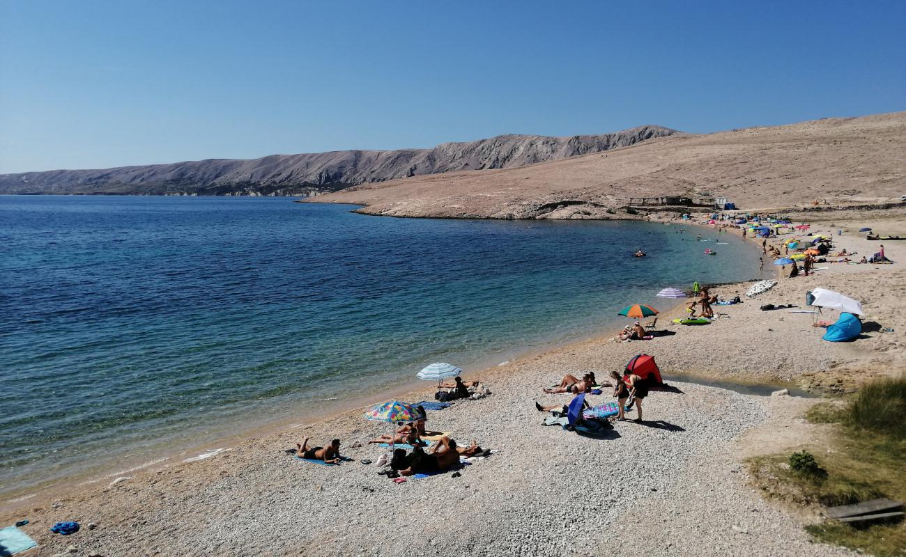 Фото Rucica beach с светлая галька поверхностью