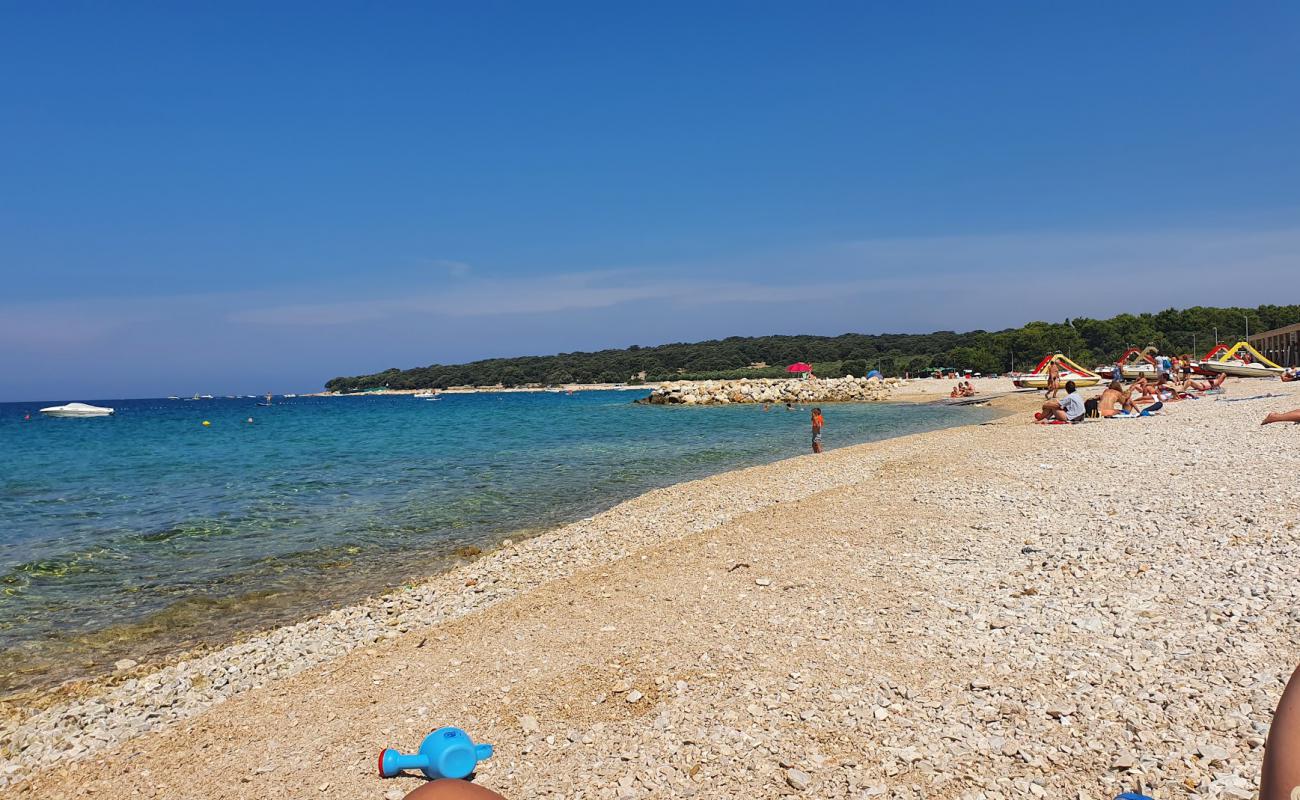 Фото Gajac II beach с светлая галька поверхностью