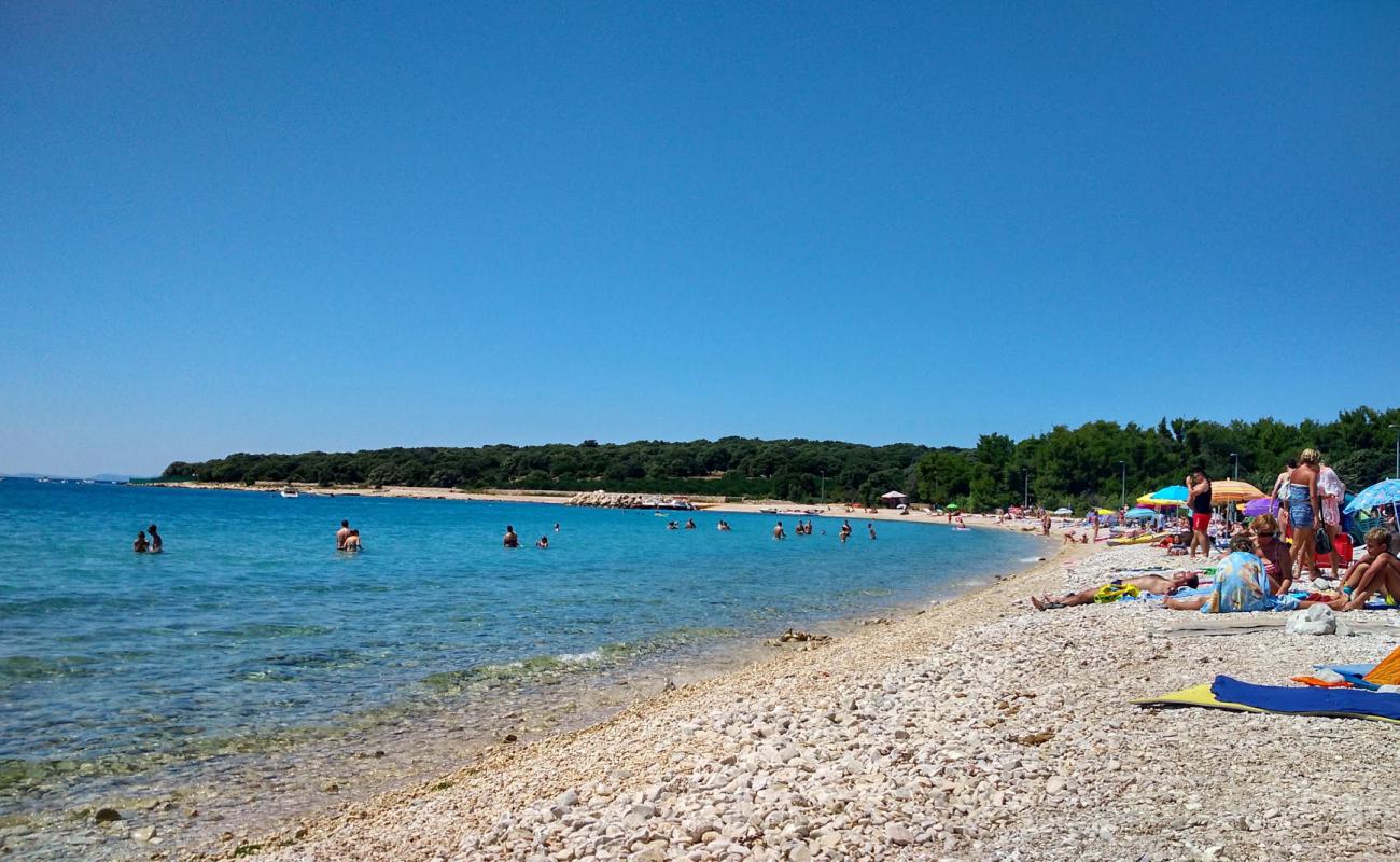 Фото Gajac beach с светлая галька поверхностью