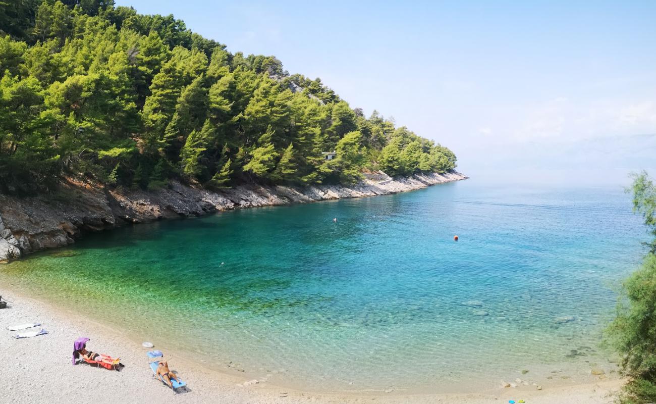 Фото Mala Pogorila beach с светлая галька поверхностью