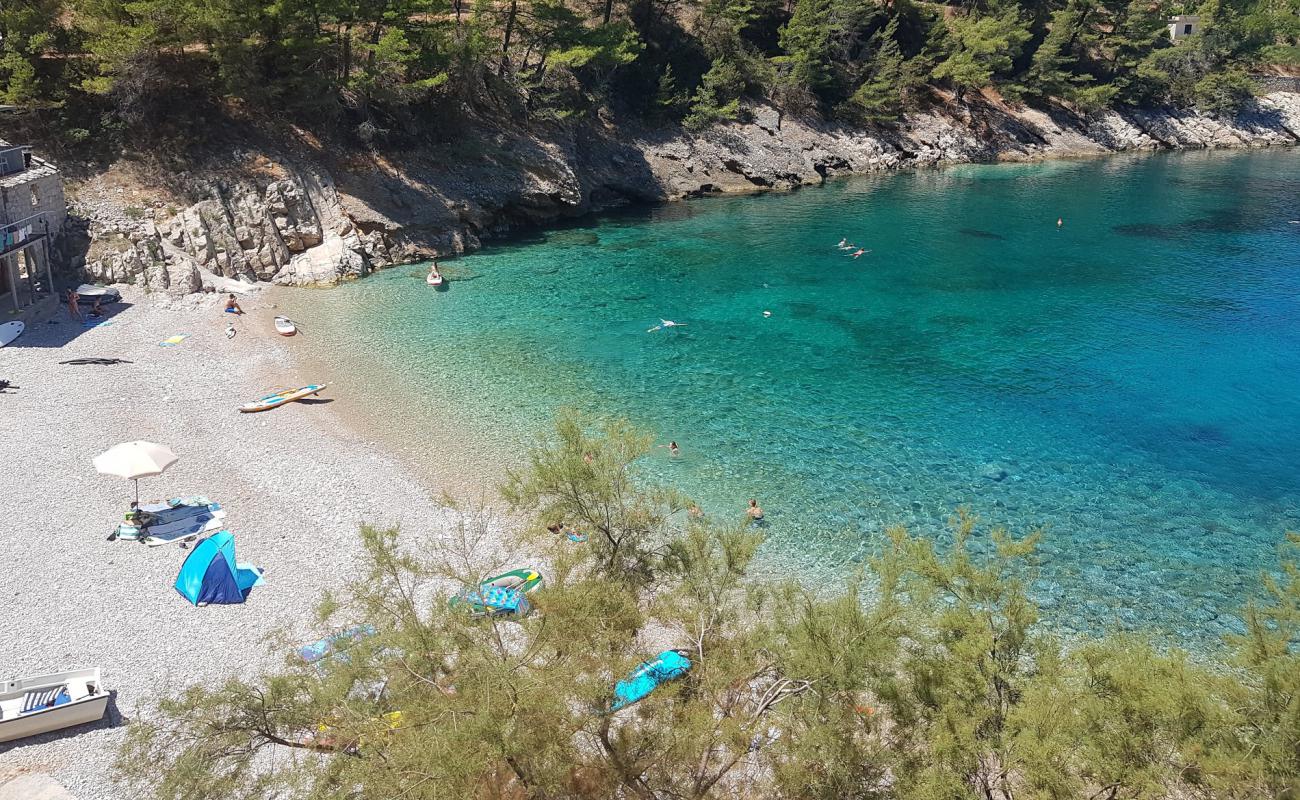 Фото Mala Pogorila II beach с светлая галька поверхностью