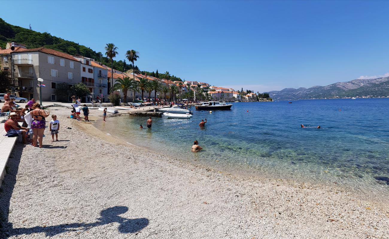 Фото Luka Korculanska beach дикая зона