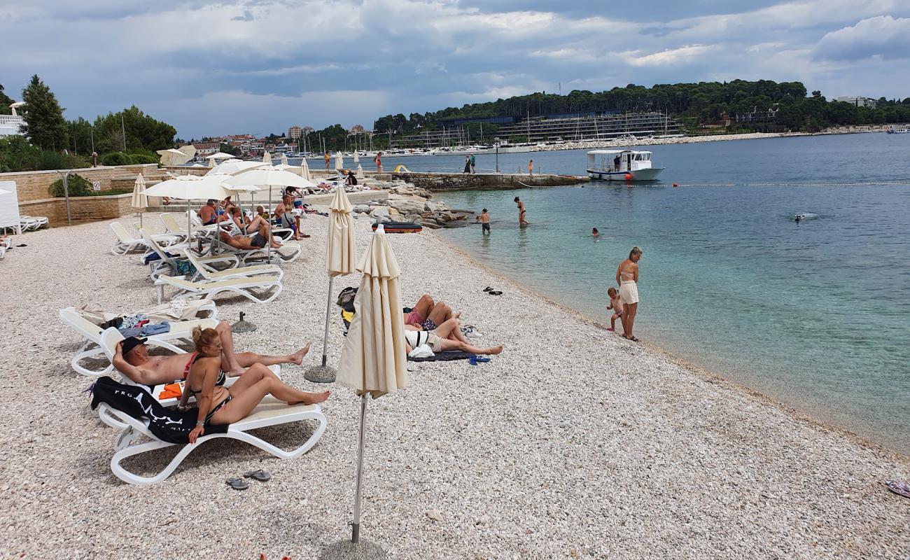 Фото Hotel Katarina Beach с серая галька поверхностью