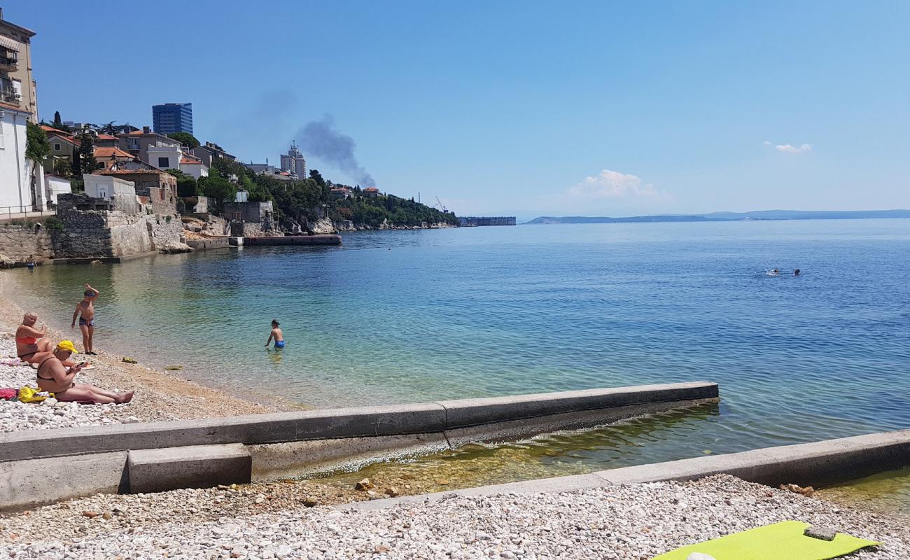 Фото Brajdica Dog Beach с серая галька поверхностью