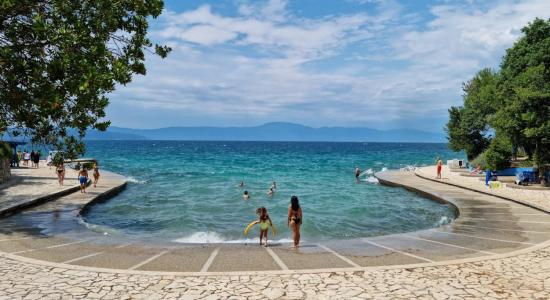 Haludovo Beach