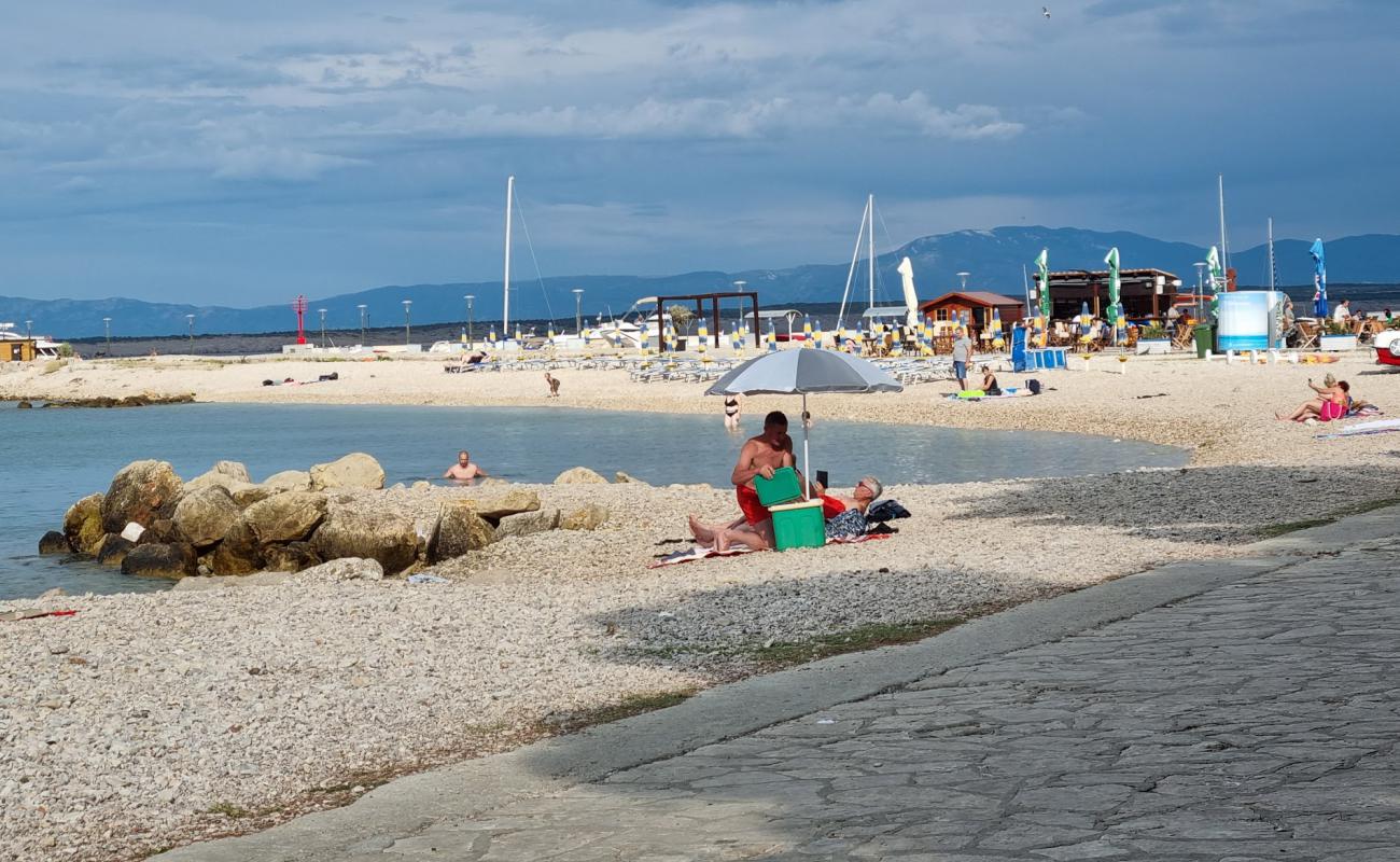 Фото International Beach, Crikvenica с камни поверхностью