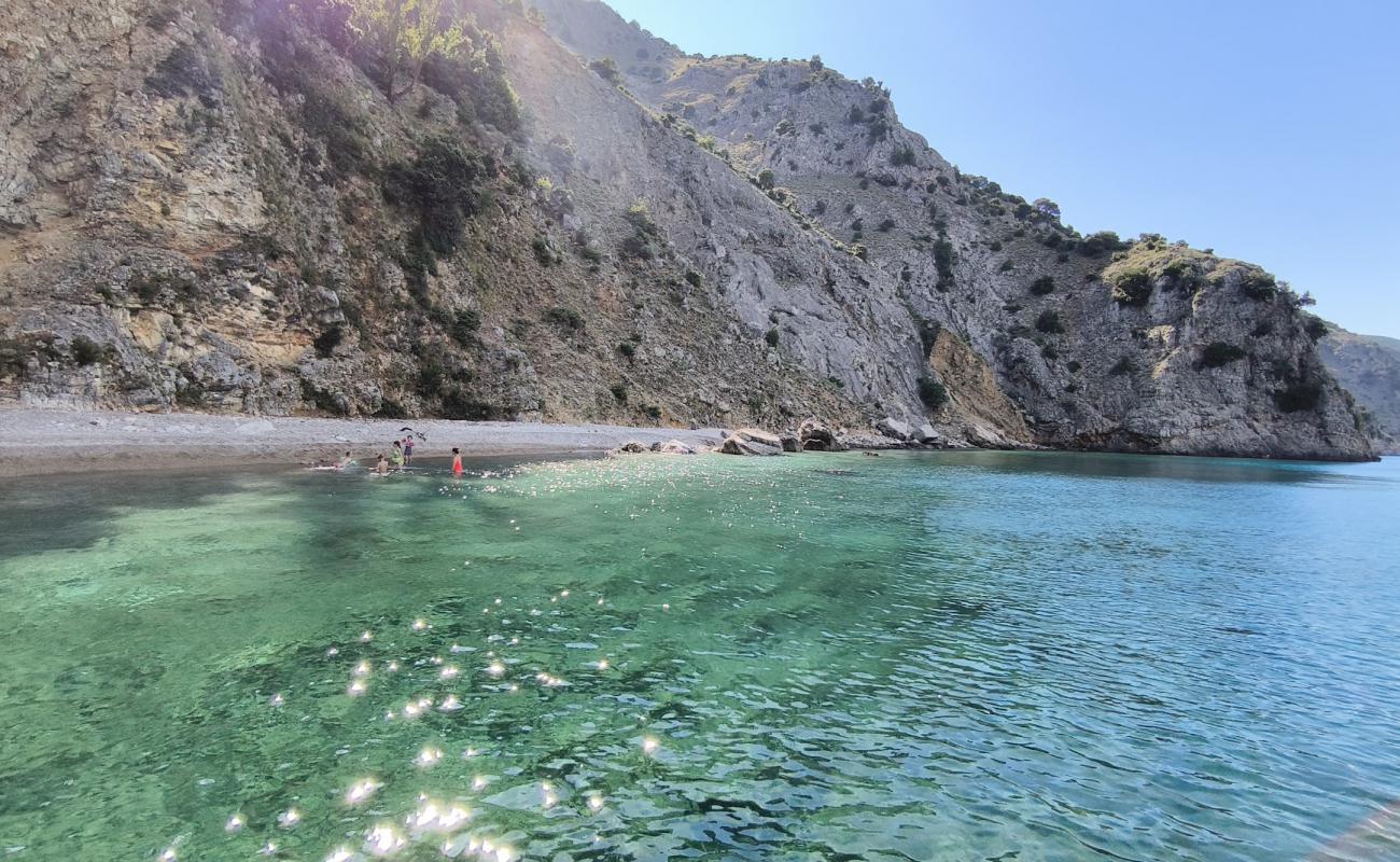 Фото Beach St. Roger с камни поверхностью