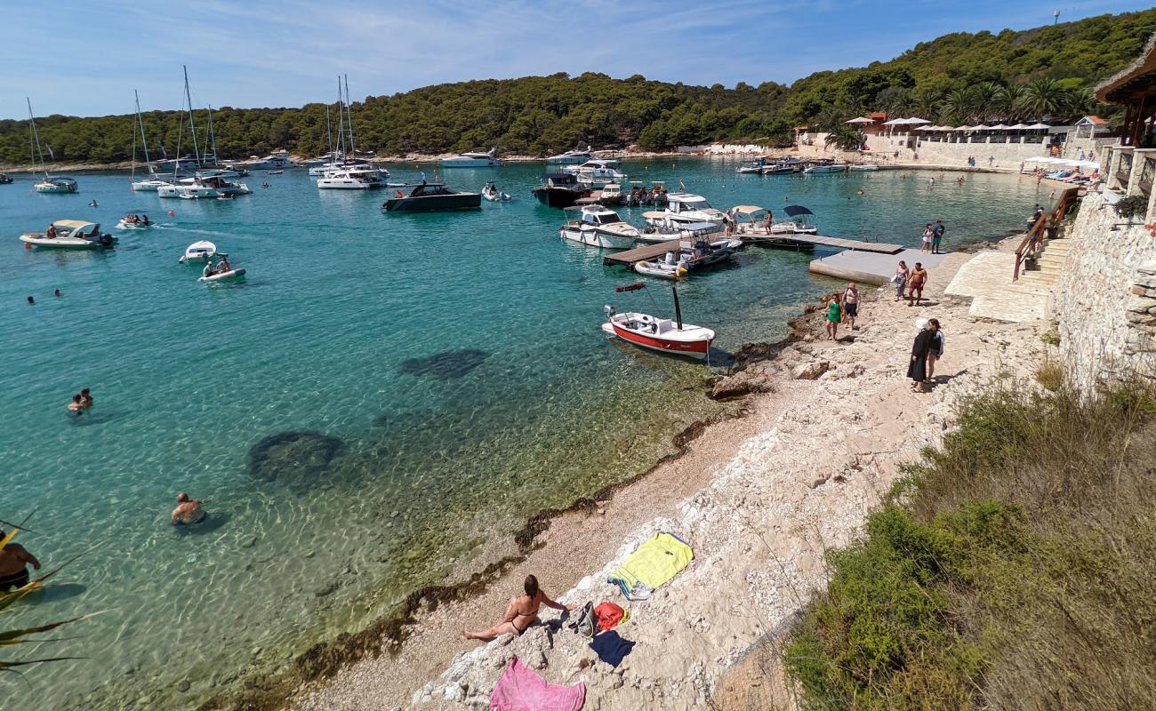 Фото Palmizana Beach с светлый песок поверхностью