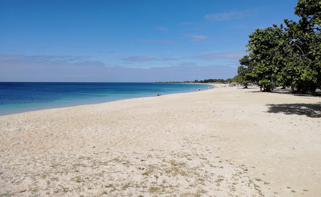 Фото Playa Ancon с светлый песок поверхностью