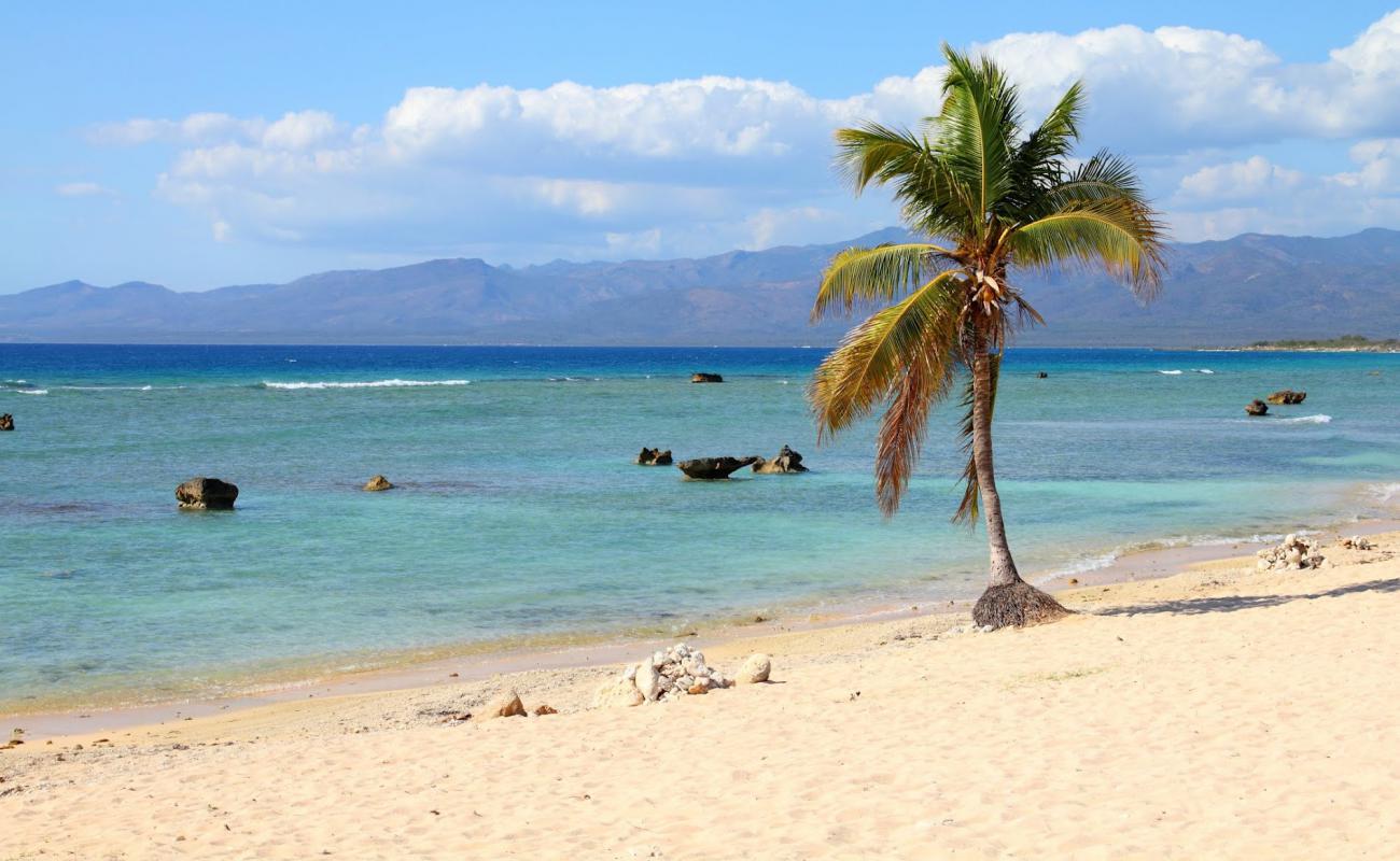 Фото Playa Maria Aguilar с светлый песок поверхностью