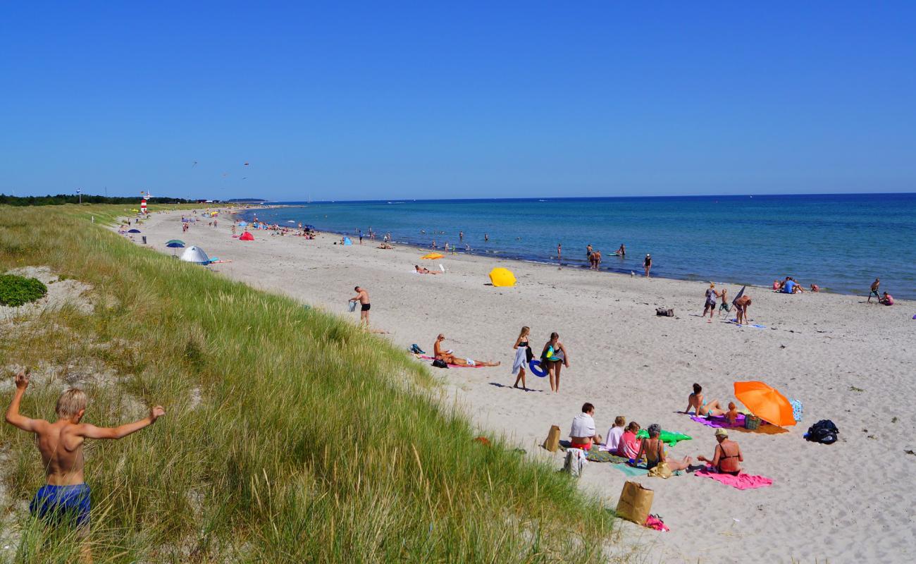 Фото Grenaa Beach с светлый песок поверхностью