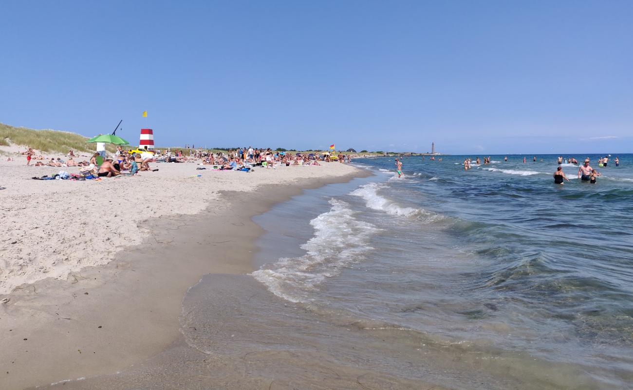 Фото Skagen Sonder Beach с светлый песок поверхностью