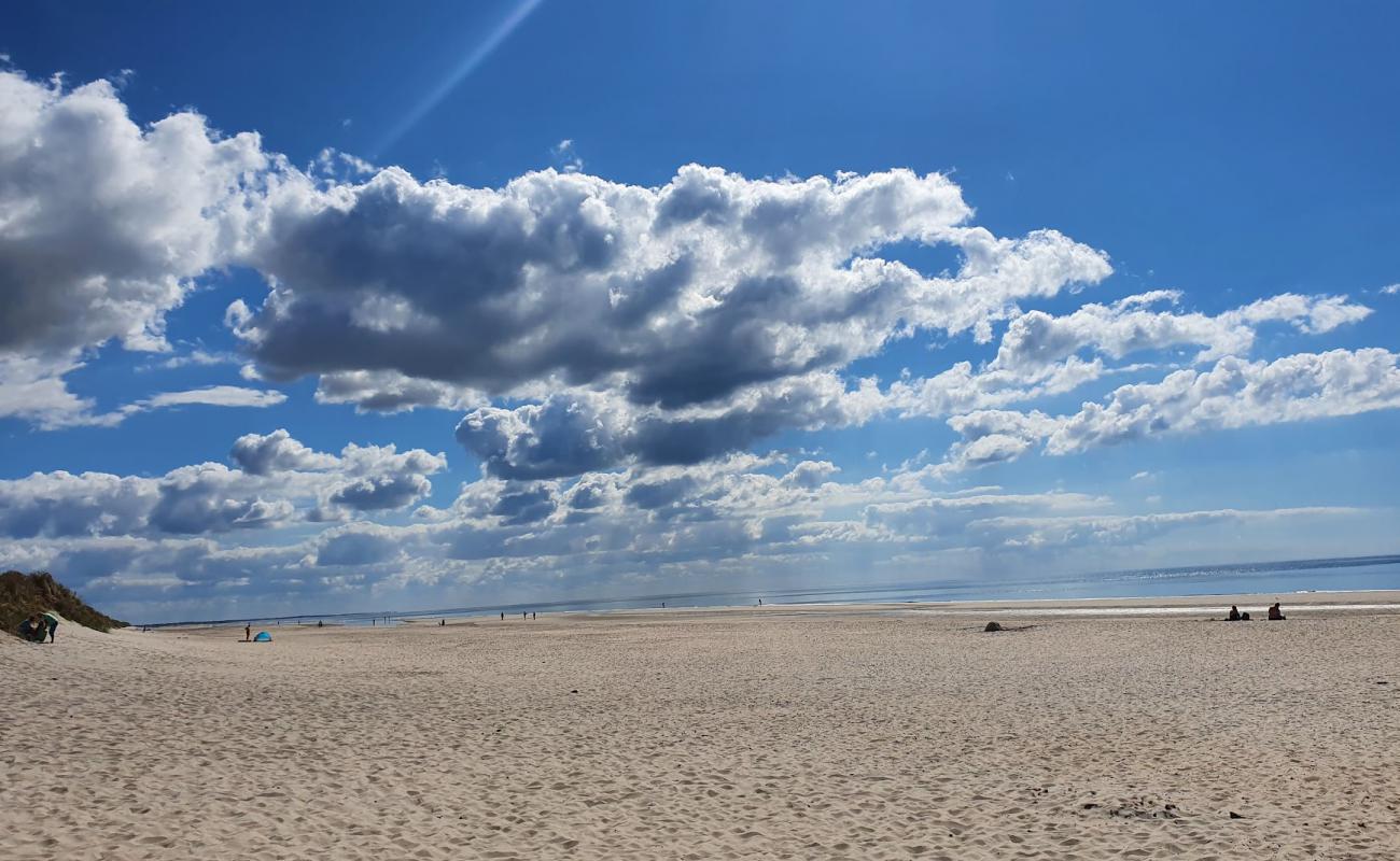 Фото Hoje Knolde Beach с светлый песок поверхностью