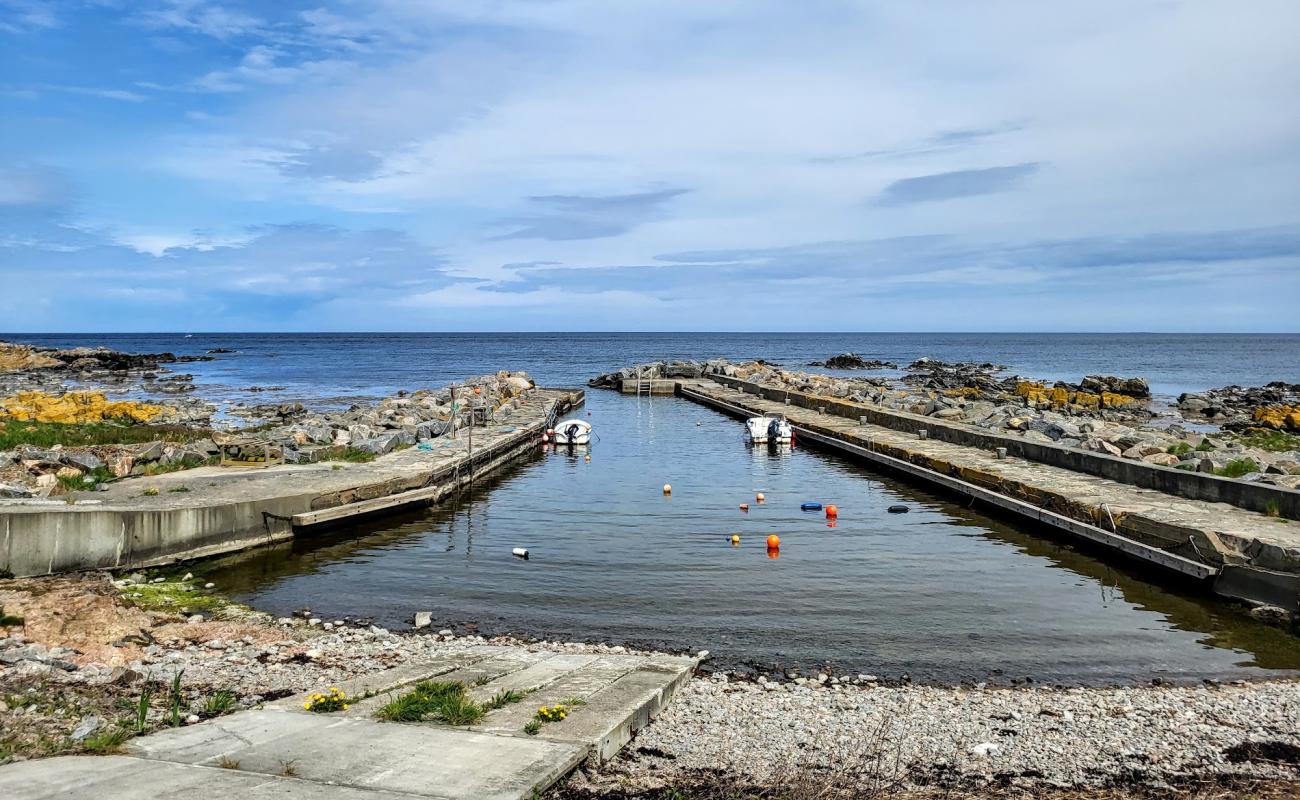 Фото Bolshavn Havn Beach с камни поверхностью