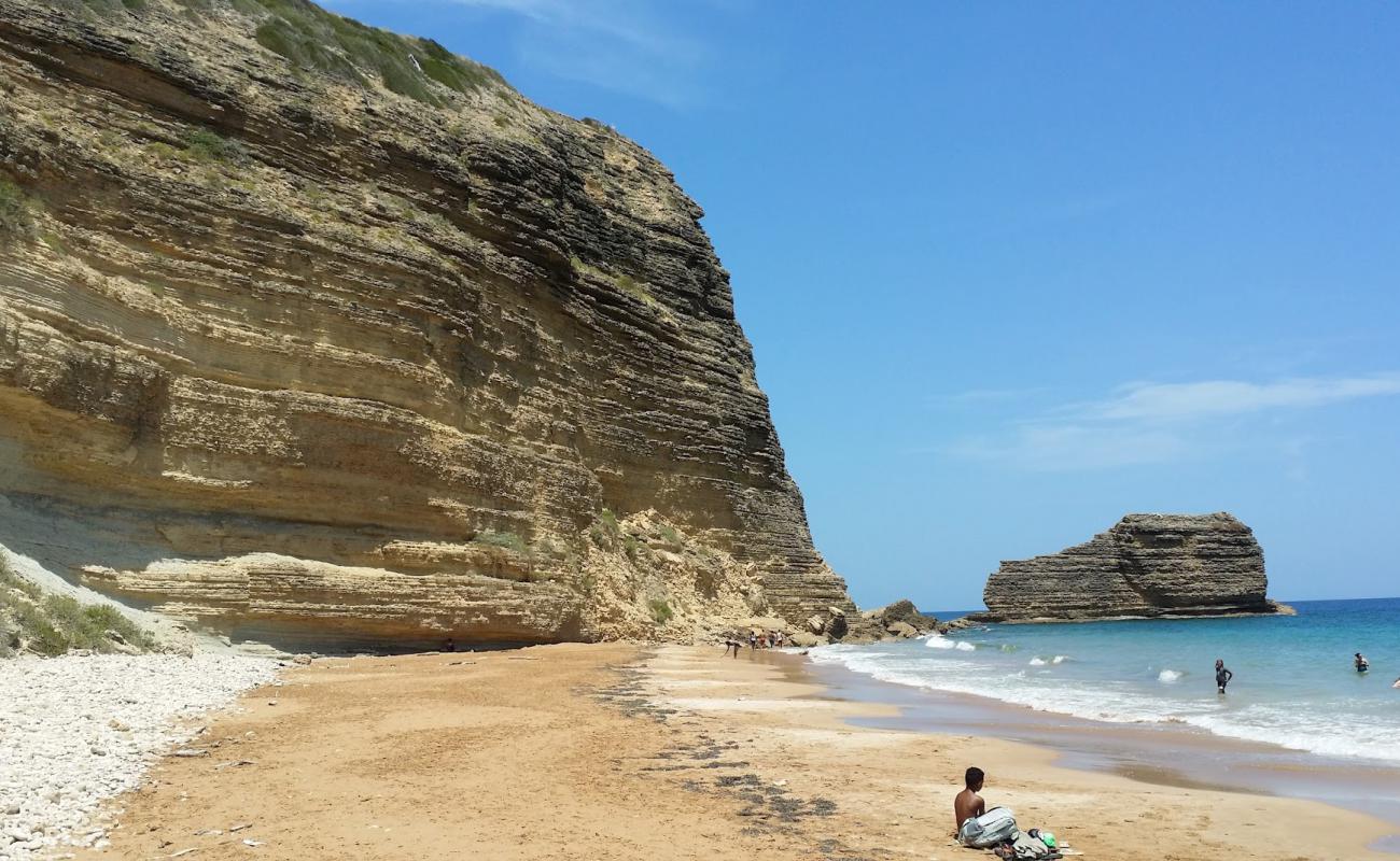 Фото Playa El Morro с песок с галькой поверхностью