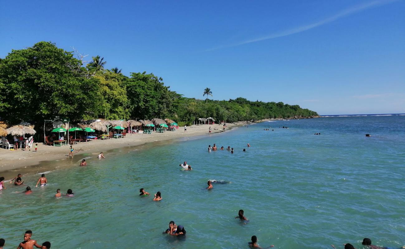 Фото Palenque beach с серый песок поверхностью