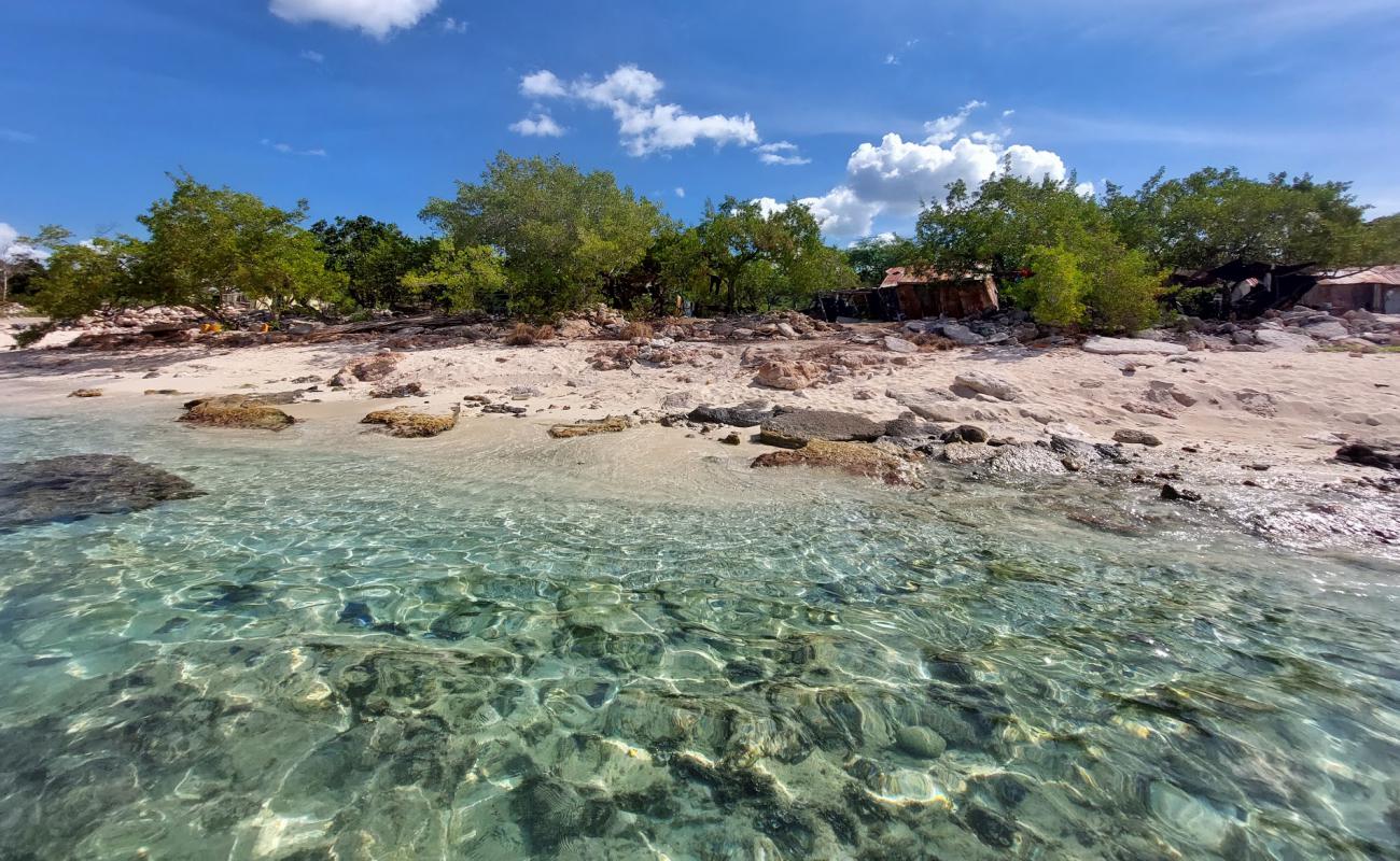 Фото Lanzaso beach с умеренно чистый уровнем чистоты