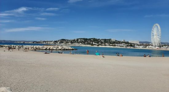 Plage de l'Huveaune