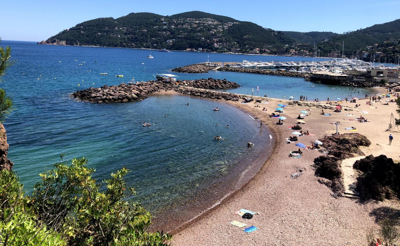 Фото Plage de la Rague с светлый песок поверхностью