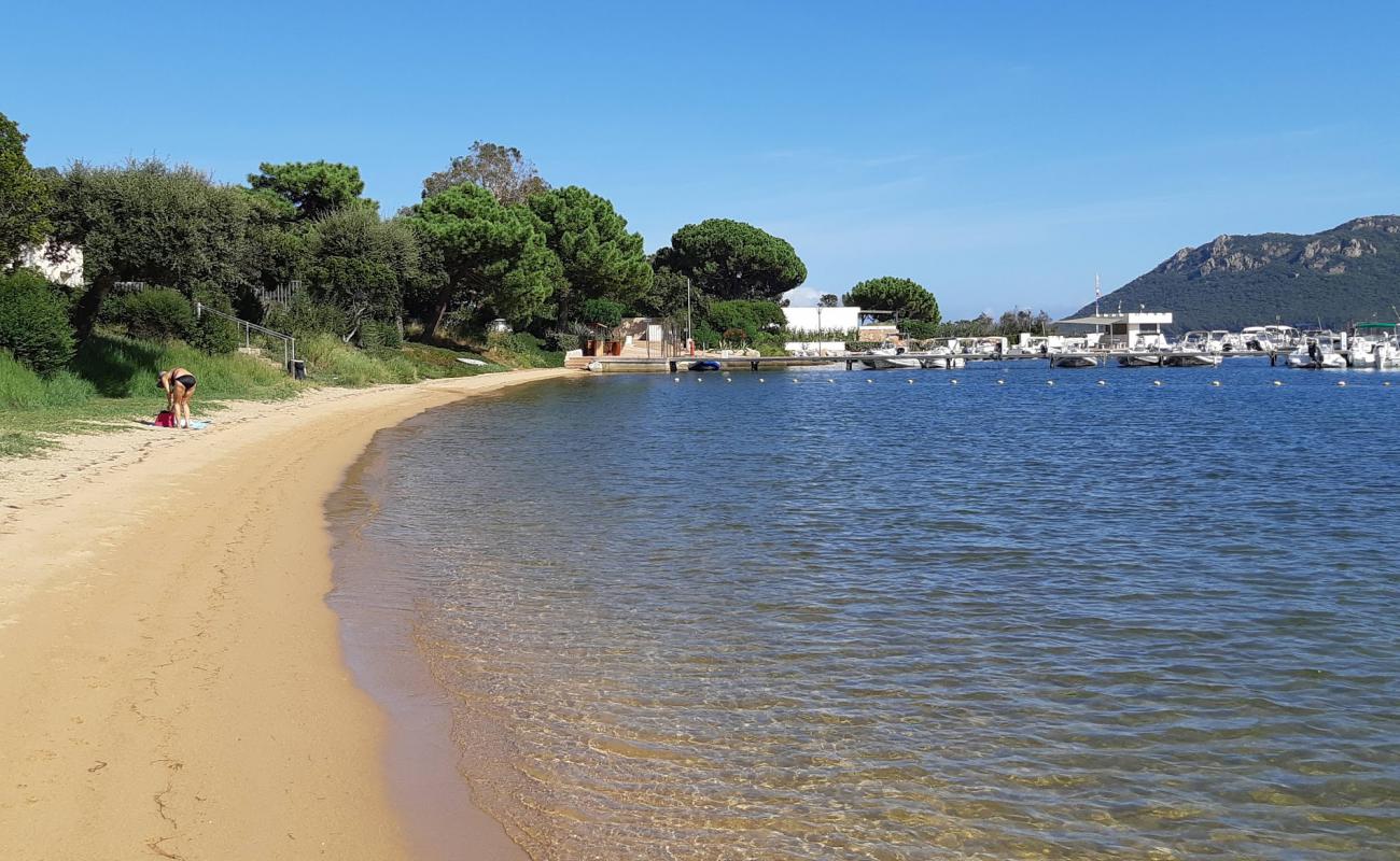 Фото Plage Punta di Benedettu V с светлый песок поверхностью