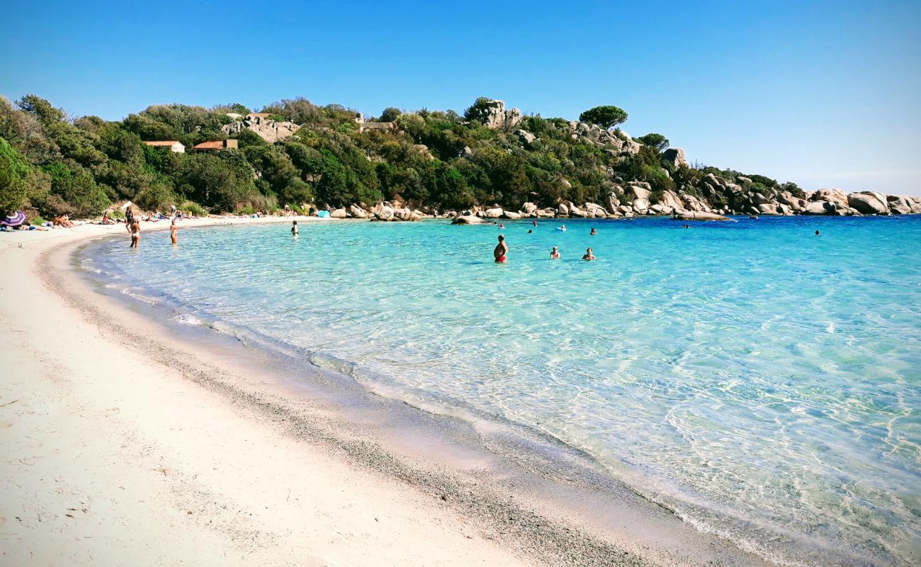 Фото Plage de Santa Giulia II с светлый песок поверхностью