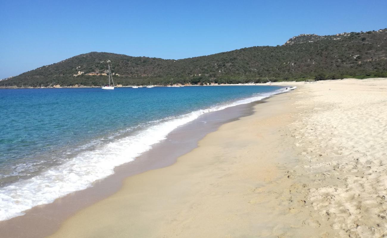 Фото Plage d'Argent с золотистый песок поверхностью