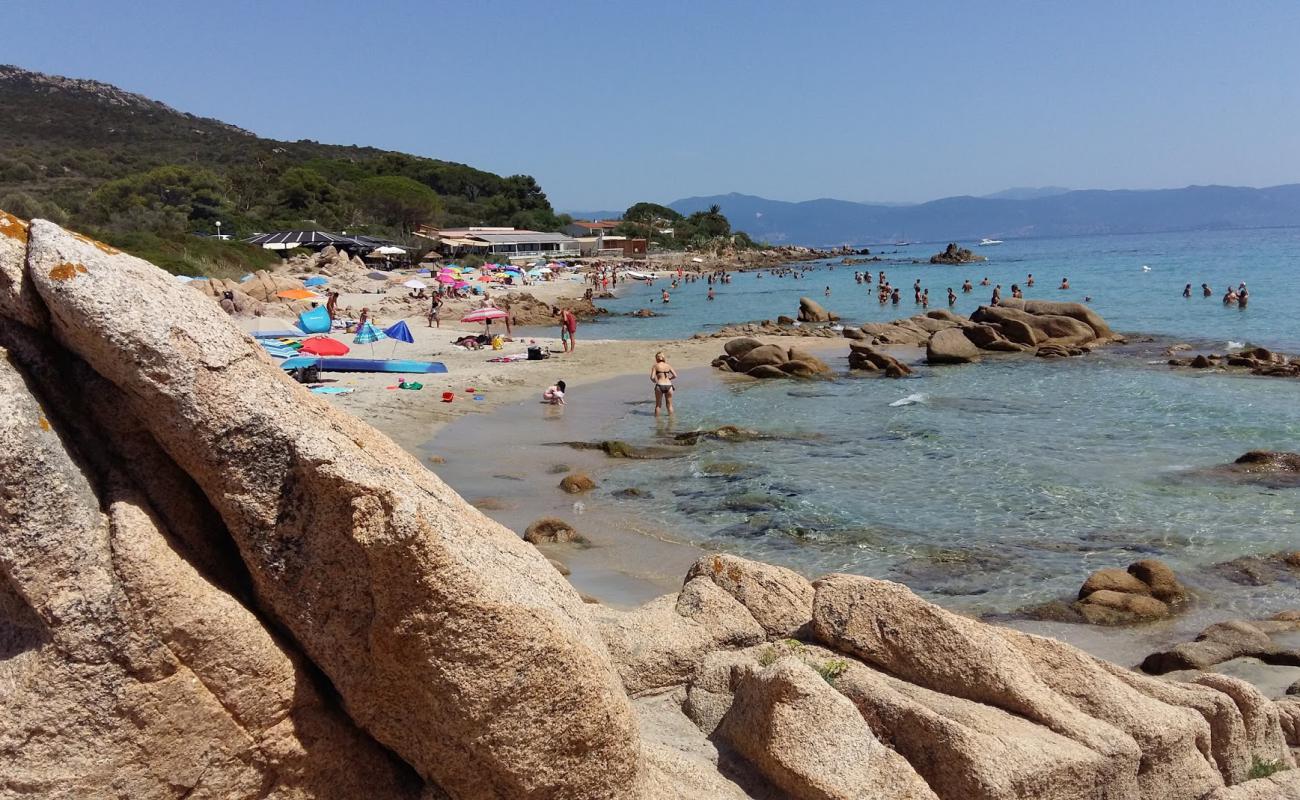 Фото Ajaccio beach II с светлый песок поверхностью