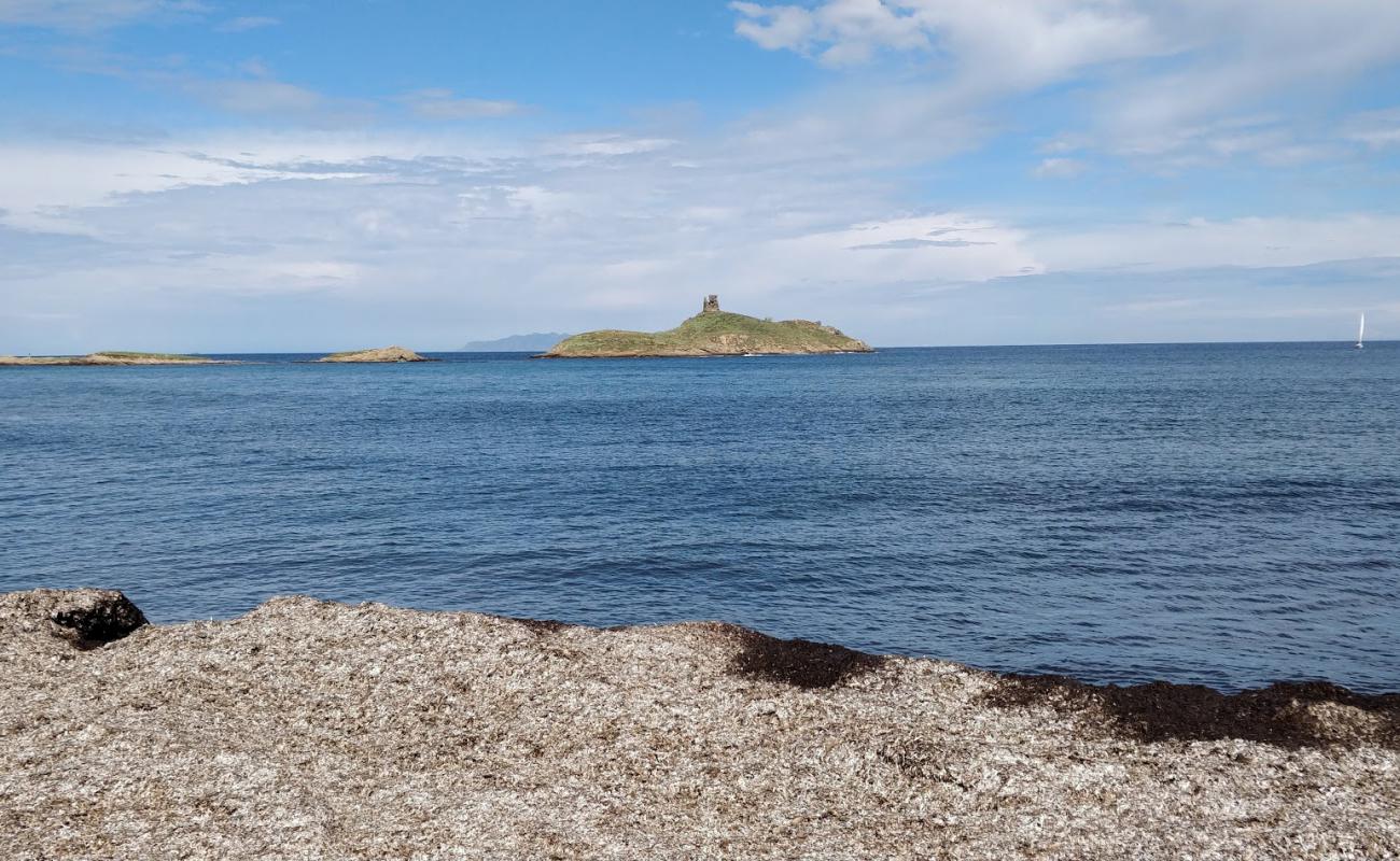 Фото Plage des Iles с серая галька поверхностью