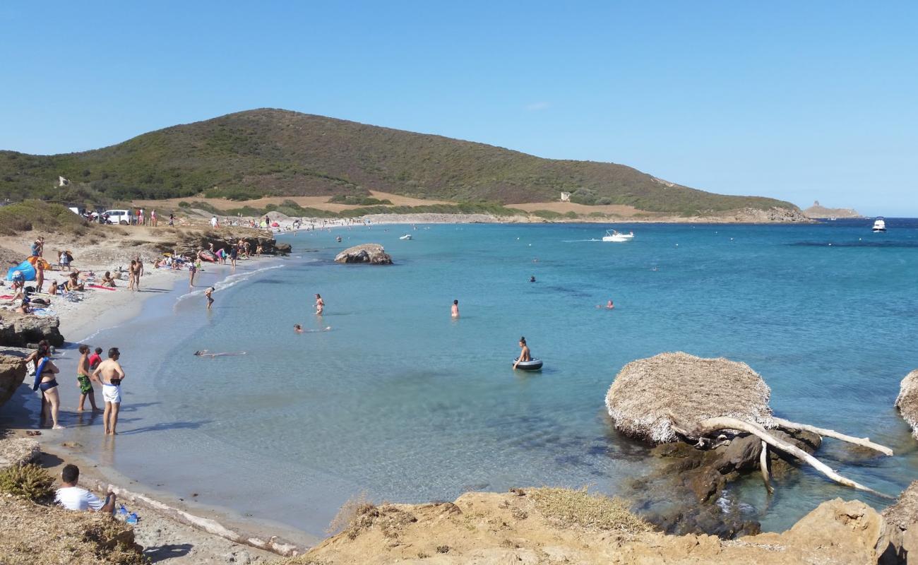 Фото Plage De Tamarone с светлый песок поверхностью