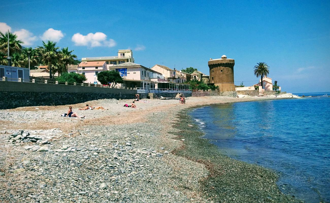 Фото Miomo beach с серая галька поверхностью